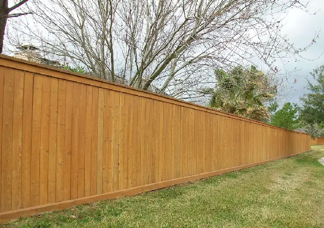 Wood fencing houston texas